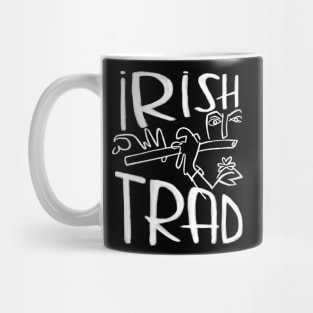 Irish Music, Flute Player, Irish Trad Mug